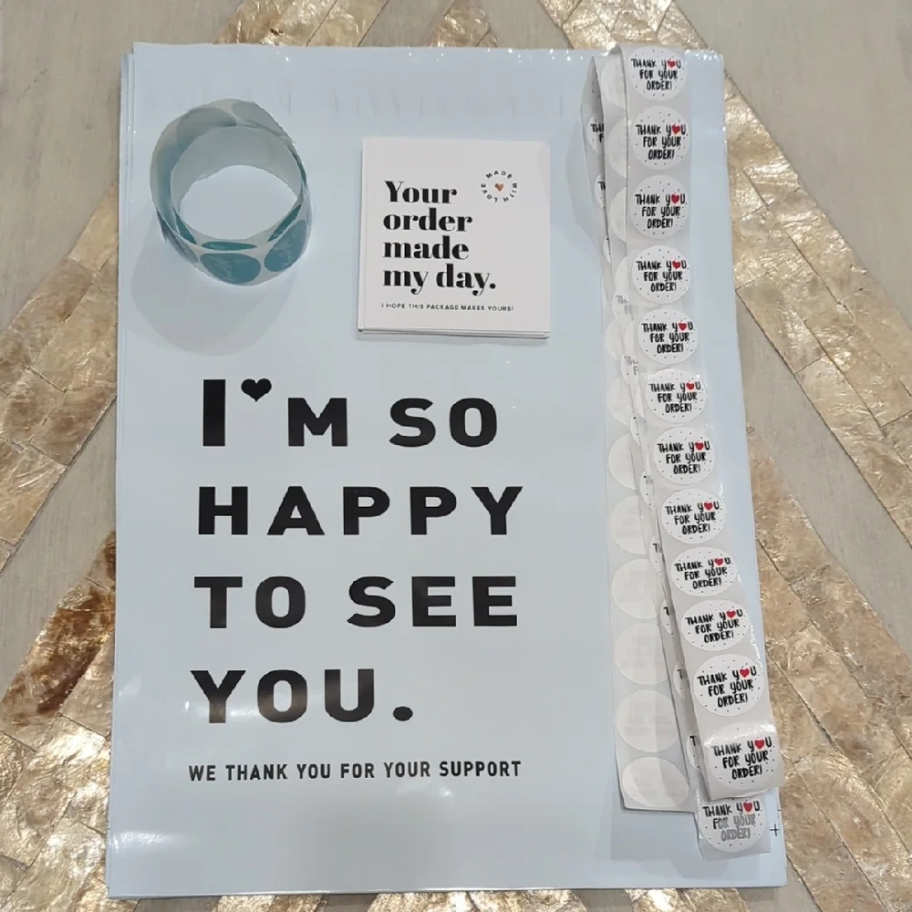 10x13 Classic Gratitude Polymailer Seller Bundle - Picture 1 of 6